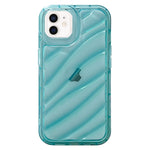 Custodia per telefono in TPU con onde, For iPhone 13, For iPhone 12, For iPhone 12 Pro Max, For iPhone 12 Pro, For iPhone 11 Pro Max, For iPhone 11