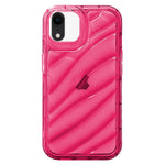 Custodia per telefono in TPU con onde, For iPhone X / XS, For iPhone XR, For iPhone XS Max
