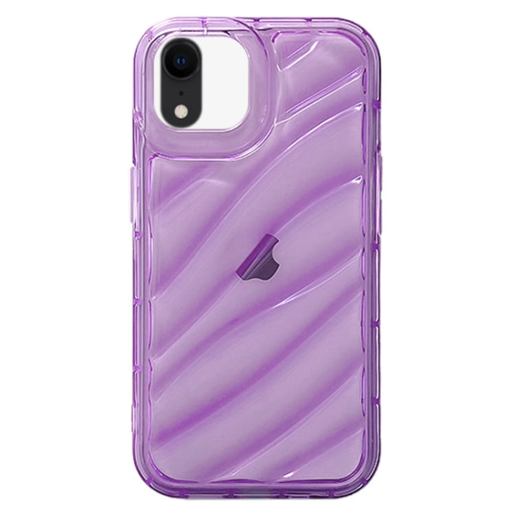 Custodia per telefono in TPU con onde, For iPhone X / XS, For iPhone XR, For iPhone XS Max