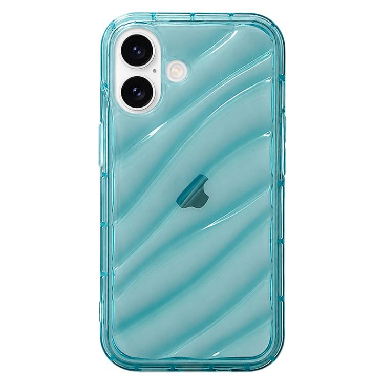 Custodia per telefono in TPU con onde, For iPhone 18, For iPhone 18 Pro, For iPhone 18 Pro Max, For iPhone 17 Pro Max, For iPhone 17 Pro, For iPhone 17