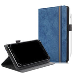 Custodia in pelle universale per tablet PC con vibrazione orizzontale in tessuto di marmo con slot per penna e supporto, For 7-8 inch, For 9-11 inch