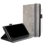 Custodia in pelle universale per tablet PC con vibrazione orizzontale in tessuto di marmo con slot per penna e supporto, For 7-8 inch, For 9-11 inch