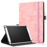 Custodia in pelle universale per tablet PC con vibrazione orizzontale in tessuto di marmo con slot per penna e supporto, For 7-8 inch, For 9-11 inch