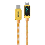 WK WDC-08 PD 20W USB-C/Type-C a 8 pin cavo dati display digitale, lunghezza: 1 m, WDC-08