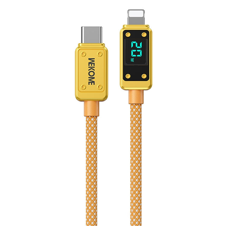 WK WDC-08 PD 20W USB-C/Type-C a 8 pin cavo dati display digitale, lunghezza: 1 m, WDC-08