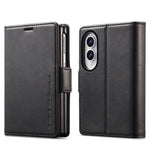 Custodia per telefono in pelle antifurto LC.IMEEKE RFID, For Galaxy Z Fold8 5G, For Galaxy Z Fold8 Ultra 5G, For Galaxy Z Flip8 5G, For Samsung Galaxy Z Flip6 / Flip7 FE, For Samsung Galaxy Z Fold7 5G, For Samsung Galaxy Z Flip7 5G