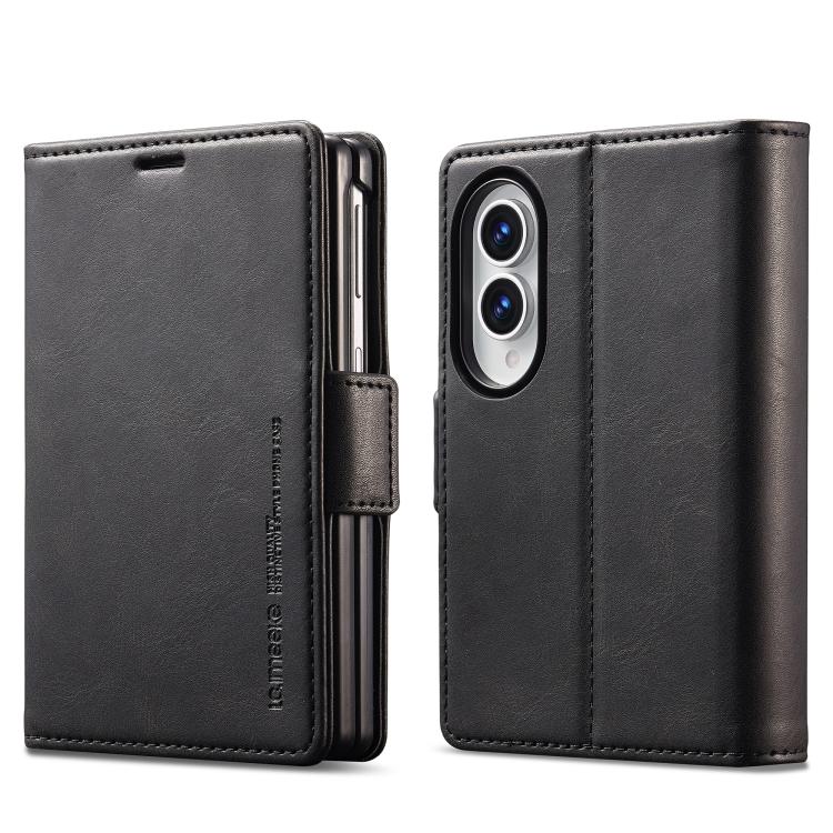 Custodia per telefono in pelle antifurto LC.IMEEKE RFID, For Galaxy Z Fold8 5G, For Galaxy Z Fold8 Ultra 5G, For Galaxy Z Flip8 5G, For Samsung Galaxy Z Flip6 / Flip7 FE, For Samsung Galaxy Z Fold7 5G, For Samsung Galaxy Z Flip7 5G