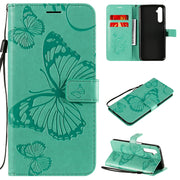 Custodia in pelle a ribalta orizzontale con motivo a rilievo farfalle 3D con supporto, slot per schede e portafoglio, For OPPO Realme 6, For Nokia 1.3, For Nokia 2.3