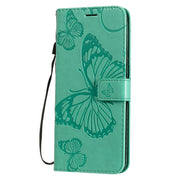 Custodia in pelle a ribalta orizzontale con motivo a rilievo farfalle 3D con supporto, slot per schede e portafoglio, For OPPO Realme 6, For Nokia 1.3, For Nokia 2.3