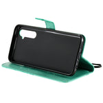 Custodia portafoglio in pelle con farfalle 3D per Realme 6