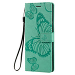 Custodia portafoglio in pelle con farfalle 3D per Sony Xperia L4