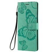 Custodia in pelle a ribalta orizzontale con motivo a rilievo farfalle 3D con supporto, slot per schede e portafoglio, For Sony Xperia L4, For Sony Xperia 10 II, For Xiaomi Redmi K30 Pro