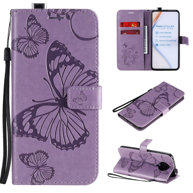 Custodia portafoglio in pelle con farfalle 3D per Sony Xperia L4