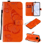 Custodia portafoglio in pelle con farfalle 3D per Sony Xperia L4