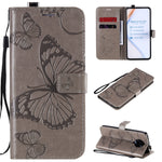 Custodia portafoglio in pelle con farfalle 3D per Sony Xperia L4
