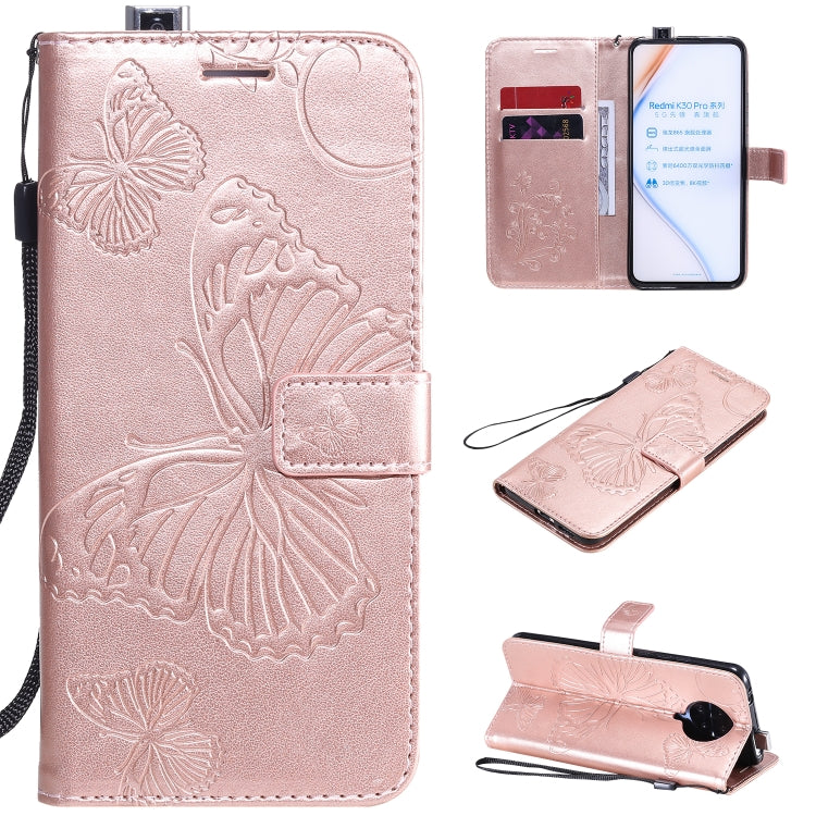 Custodia portafoglio in pelle con farfalle 3D per Sony Xperia L4
