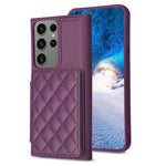 BF25 Custodia per telefono con porta carte di credito quadrato scozzese, For Samsung Galaxy S23 Ultra 5G, For Samsung Galaxy A53, For Samsung Galaxy A13 5G / 4G