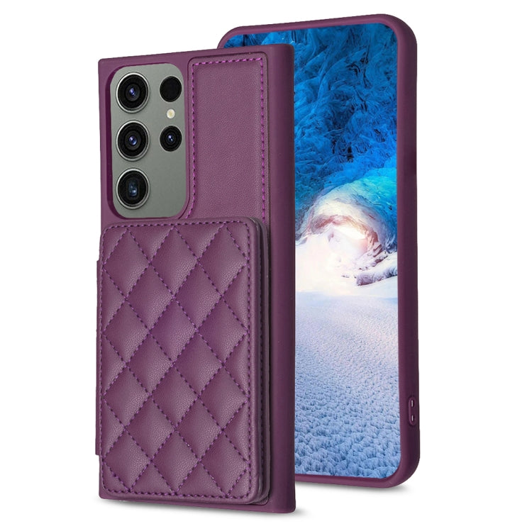 BF25 Custodia per telefono con porta carte di credito quadrato scozzese, For Samsung Galaxy S23 Ultra 5G, For Samsung Galaxy A53, For Samsung Galaxy A13 5G / 4G