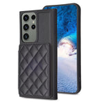 BF25 Custodia per telefono con porta carte di credito quadrato scozzese, For Samsung Galaxy S23 Ultra 5G, For Samsung Galaxy A53, For Samsung Galaxy A13 5G / 4G