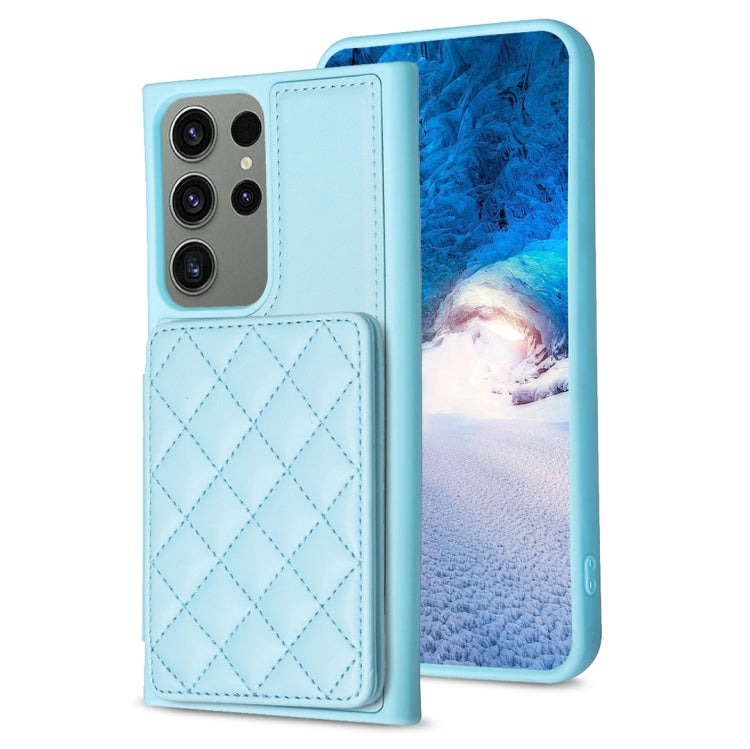 BF25 Custodia per telefono con porta carte di credito quadrato scozzese, For Samsung Galaxy S23 Ultra 5G, For Samsung Galaxy A53, For Samsung Galaxy A13 5G / 4G