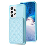 BF25 Custodia per telefono con porta carte di credito quadrato scozzese, For Samsung Galaxy S23 Ultra 5G, For Samsung Galaxy A53, For Samsung Galaxy A13 5G / 4G