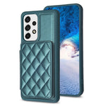 BF25 Custodia per telefono con porta carte di credito quadrato scozzese, For Samsung Galaxy S23 Ultra 5G, For Samsung Galaxy A53, For Samsung Galaxy A13 5G / 4G