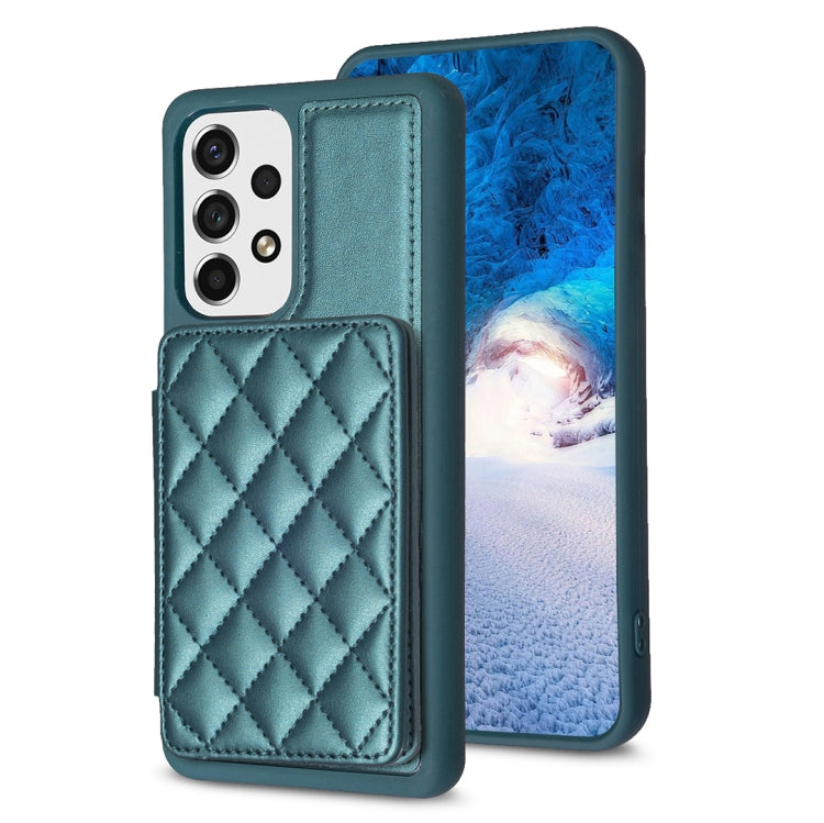 BF25 Custodia per telefono con porta carte di credito quadrato scozzese, For Samsung Galaxy S23 Ultra 5G, For Samsung Galaxy A53, For Samsung Galaxy A13 5G / 4G