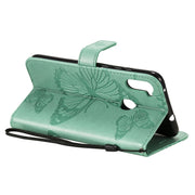 Custodia portafoglio in pelle con farfalle 3D per Galaxy A21s