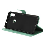 Custodia portafoglio in pelle con farfalle 3D per Galaxy A21s