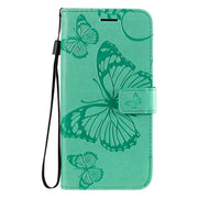 Custodia portafoglio in pelle con farfalle 3D per Galaxy A41
