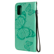 Custodia portafoglio in pelle con farfalle 3D per Galaxy A41