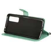 Custodia in pelle a ribalta orizzontale con motivo a rilievo farfalle 3D con supporto, slot per schede e portafoglio, For Huawei Nova 7, For Huawei Nova 7 Pro, For Huawei Nova 7 SE / P40 Lite 5G