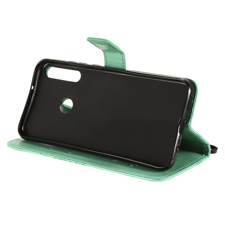 Custodia portafoglio in pelle con farfalle 3D per Huawei