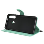 Custodia portafoglio in pelle con farfalle 3D per Huawei Y6p