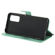 Custodia in pelle a ribalta orizzontale con motivo a rilievo farfalle 3D con supporto, slot per schede e portafoglio, For Huawei Honor 30, For Huawei Honor Play 4T Pro