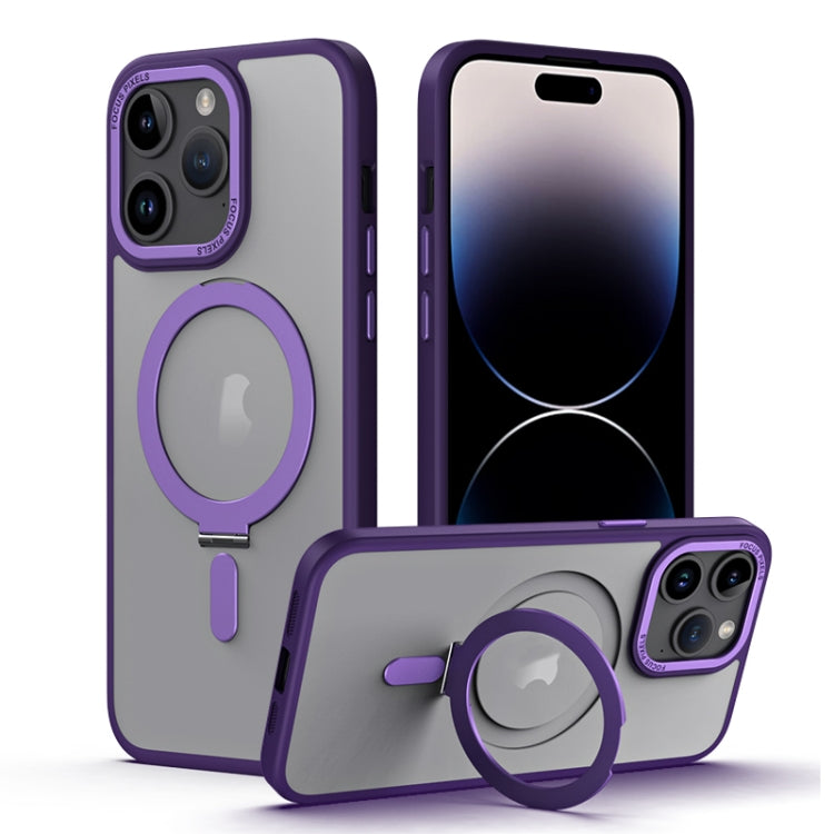 Custodia per telefono antiurto Skin Feel MagSafe con supporto, For iPhone 15 Pro Max, For iPhone 15 Pro, For iPhone 15 Plus, For iPhone 15