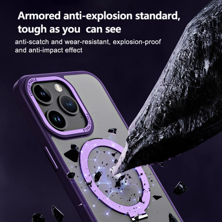 Custodia per telefono antiurto Skin Feel MagSafe con supporto, For iPhone 15 Pro Max, For iPhone 15 Pro, For iPhone 15 Plus, For iPhone 15