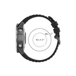 Cinturino sportivo in silicone, For Garmin  Instinct 2 Solar