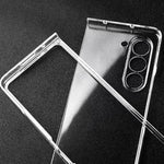Custodia per telefono protettiva antiurto trasparente per PC, For Samsung Galaxy Z Fold5