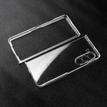 Custodia per telefono protettiva antiurto trasparente per PC, For Samsung Galaxy Z Fold5