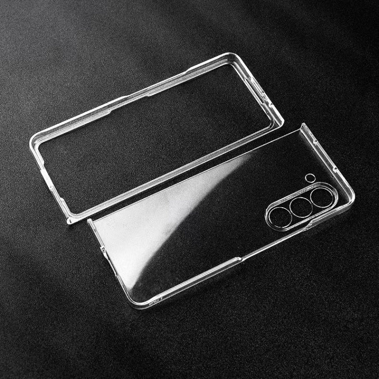 Custodia per telefono protettiva antiurto trasparente per PC, For Samsung Galaxy Z Fold5