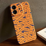 Custodia per telefono PC con foro preciso con motivo dipinto, For iPhone 12