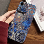 Custodia per telefono PC con foro preciso con motivo dipinto, For iPhone XR
