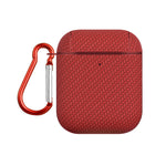 Custodia protettiva per auricolari TWS per PC con texture della pelle tessuta, For AirPods Pro 2, For AirPods 3, For AirPods Pro, For AirPods 1 / 2
