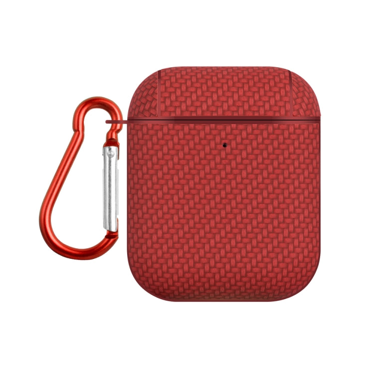 Custodia protettiva per auricolari TWS per PC con texture della pelle tessuta, For AirPods Pro 2, For AirPods 3, For AirPods Pro, For AirPods 1 / 2