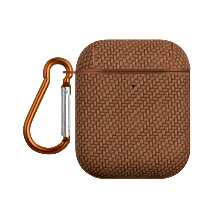 Custodia protettiva per auricolari TWS per PC con texture della pelle tessuta, For AirPods Pro 2, For AirPods 3, For AirPods Pro, For AirPods 1 / 2