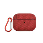 Custodia protettiva per auricolari TWS per PC con texture della pelle tessuta, For AirPods Pro 2, For AirPods 3, For AirPods Pro, For AirPods 1 / 2