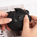 Custodia protettiva per auricolari TWS in pelle con gancio, For Bose QuietComfort Earbuds II