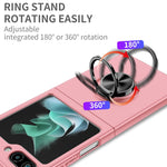 Custodia con anello per Samsung Galaxy Z Flip5 5G