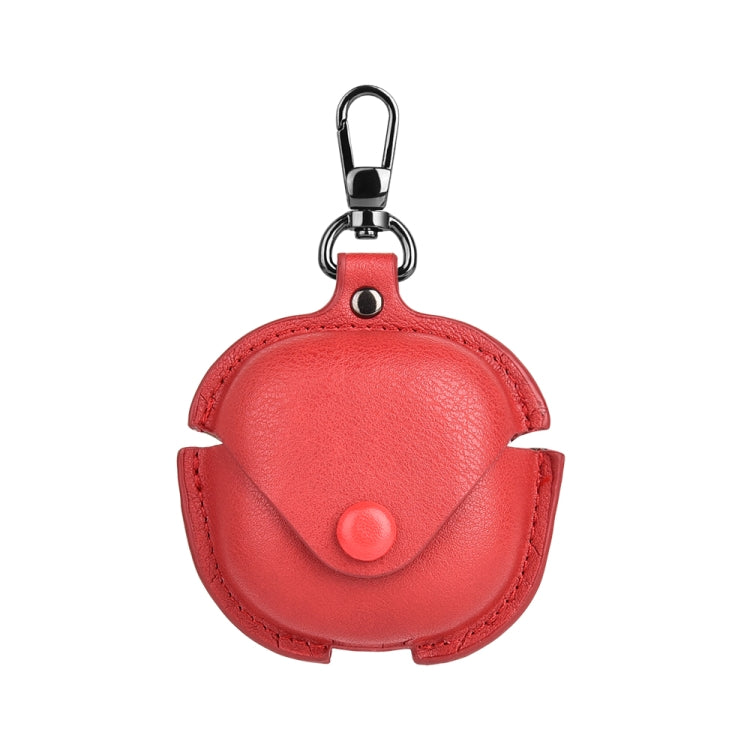Custodia protettiva per auricolari TWS in pelle con gancio, For Samsung Galaxy Buds Live / Pro